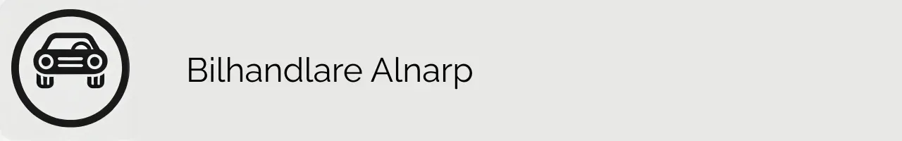 Bilhandlare Alnarp