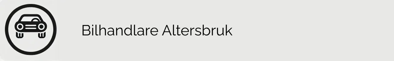 Bilhandlare Altersbruk