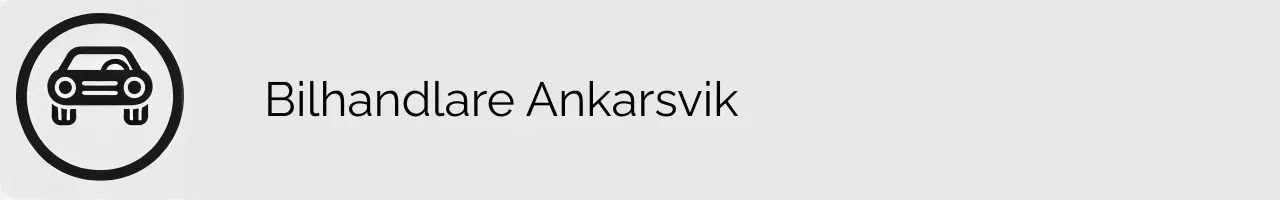 Bilhandlare Ankarsvik