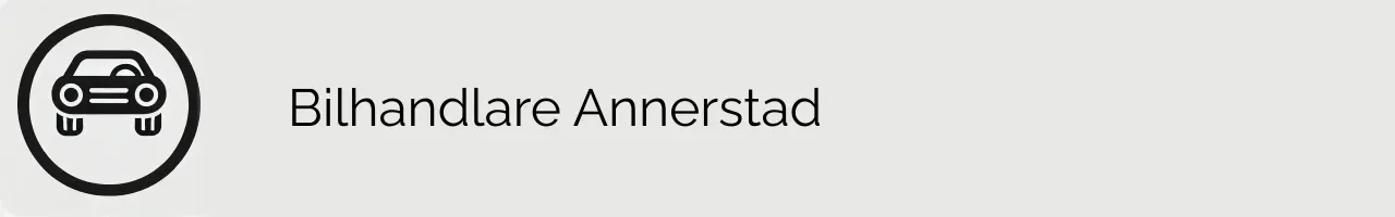 Bilhandlare Annerstad