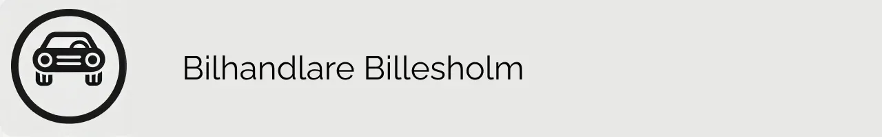 Bilhandlare Billesholm