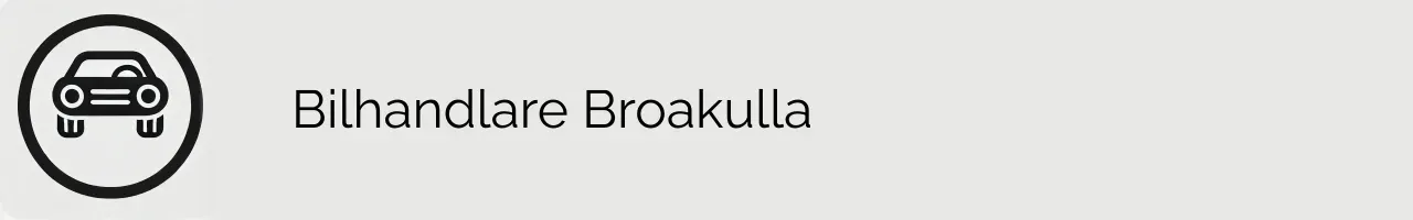 Bilhandlare Broakulla