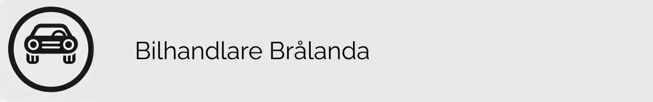 Bilhandlare Brålanda