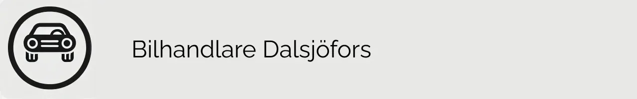 Bilhandlare Dalsjöfors