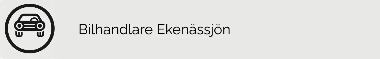 Bilhandlare Ekenässjön