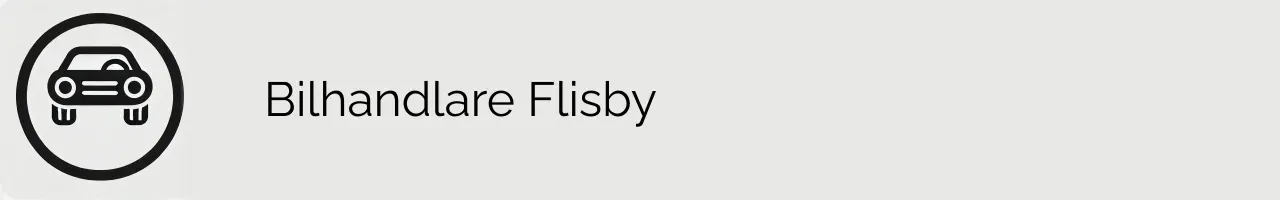 Bilhandlare Flisby