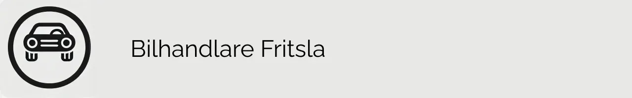 Bilhandlare Fritsla