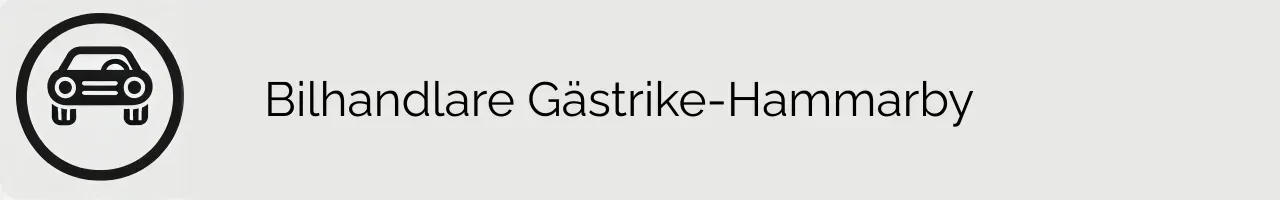 Bilhandlare Gästrike-Hammarby