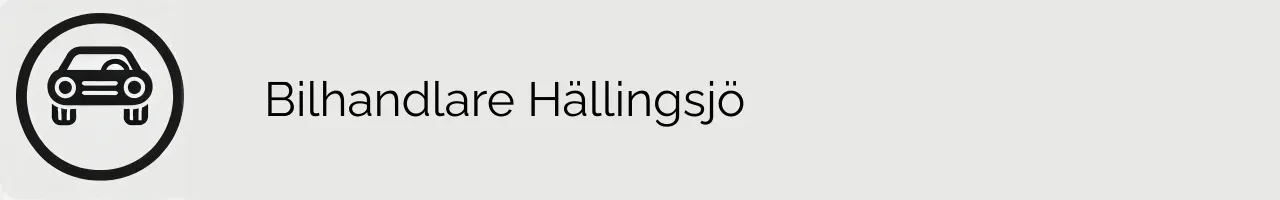 Bilhandlare Hällingsjö