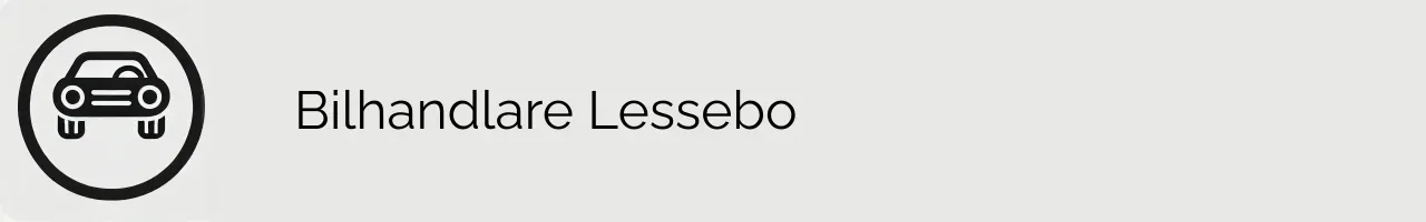 Bilhandlare Lessebo