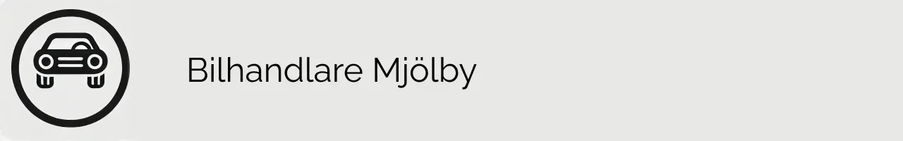 Bilhandlare Mjölby