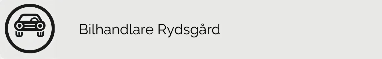 Bilhandlare Rydsgård