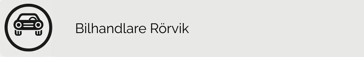 Bilhandlare Rörvik