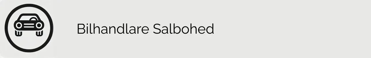 Bilhandlare Salbohed