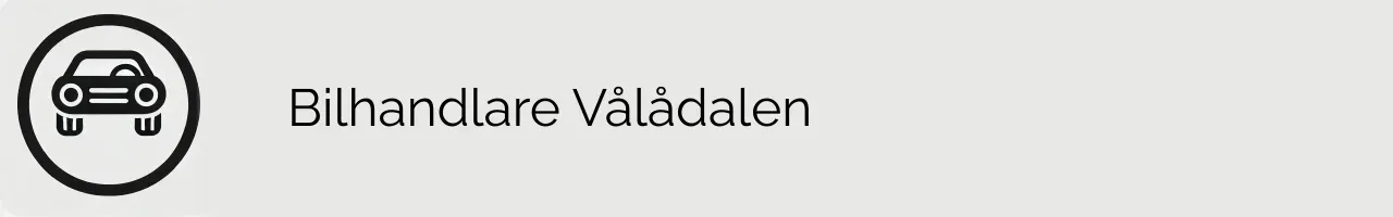 Bilhandlare Vålådalen